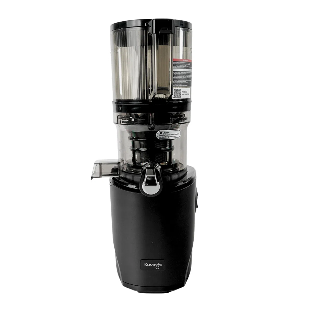 Kuvings Extracteur de jus AUTO8 Découpe automatique fruits légumes entiers Panier 2L Noir