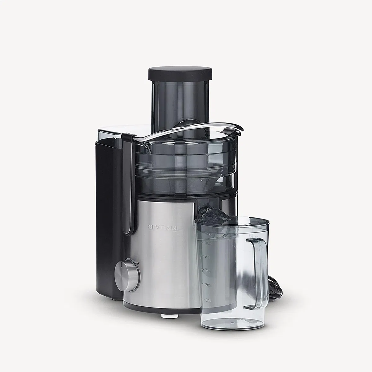 SEVERIN Centrifugeuse 800 W 1,1 L ES 3570 Noir Inox