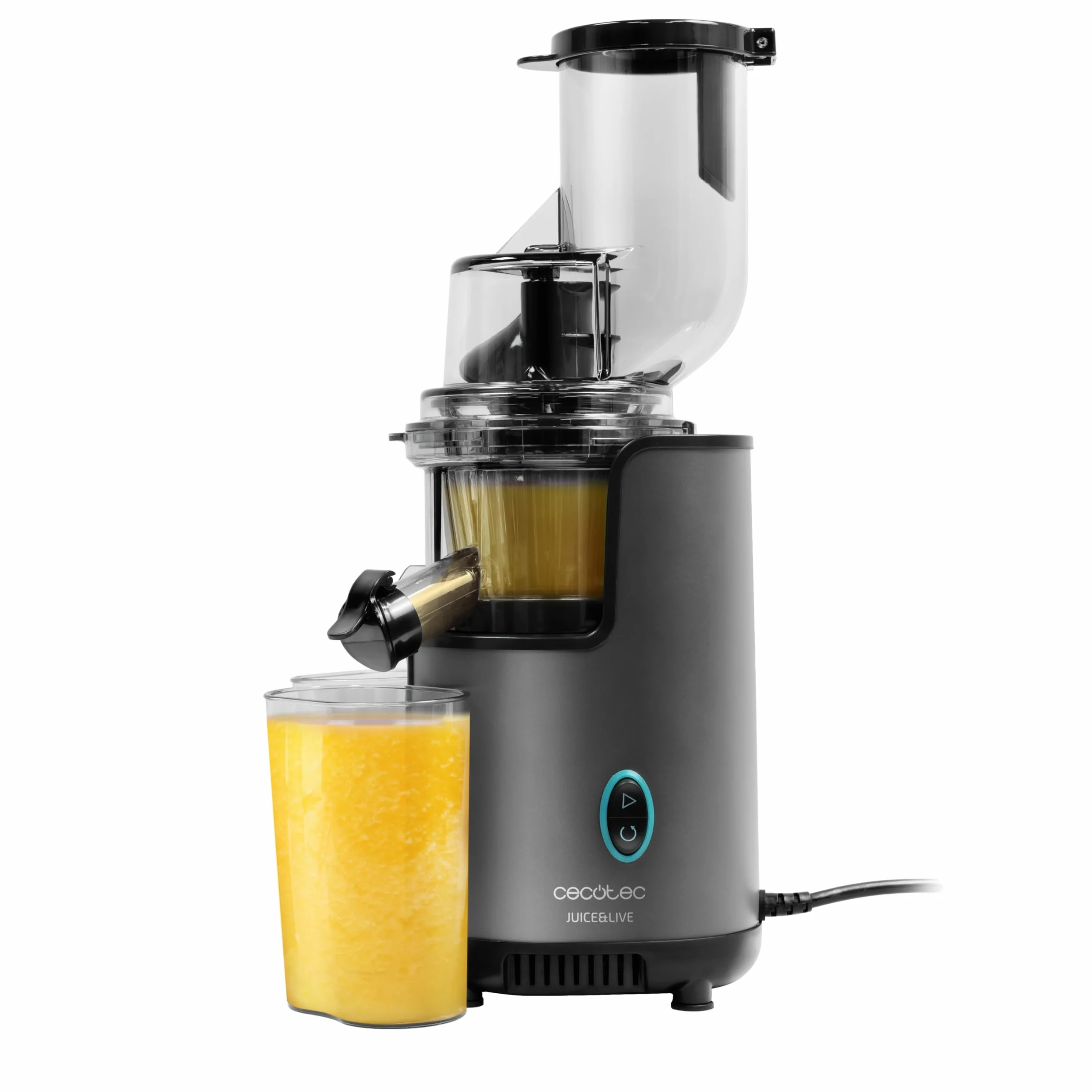 Cecotec Juice&Live 2500 Slow Juicer 200W Sans BPA EasyClean Filtre Anti-goutte