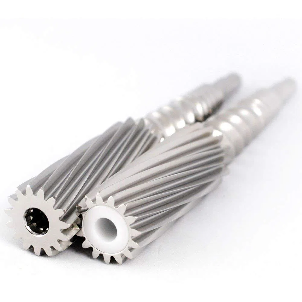 Extracteur de Jus Horizontal Angel 5500 Acier Inoxydable 3 Chevaux Qualité Professionnelle Argent