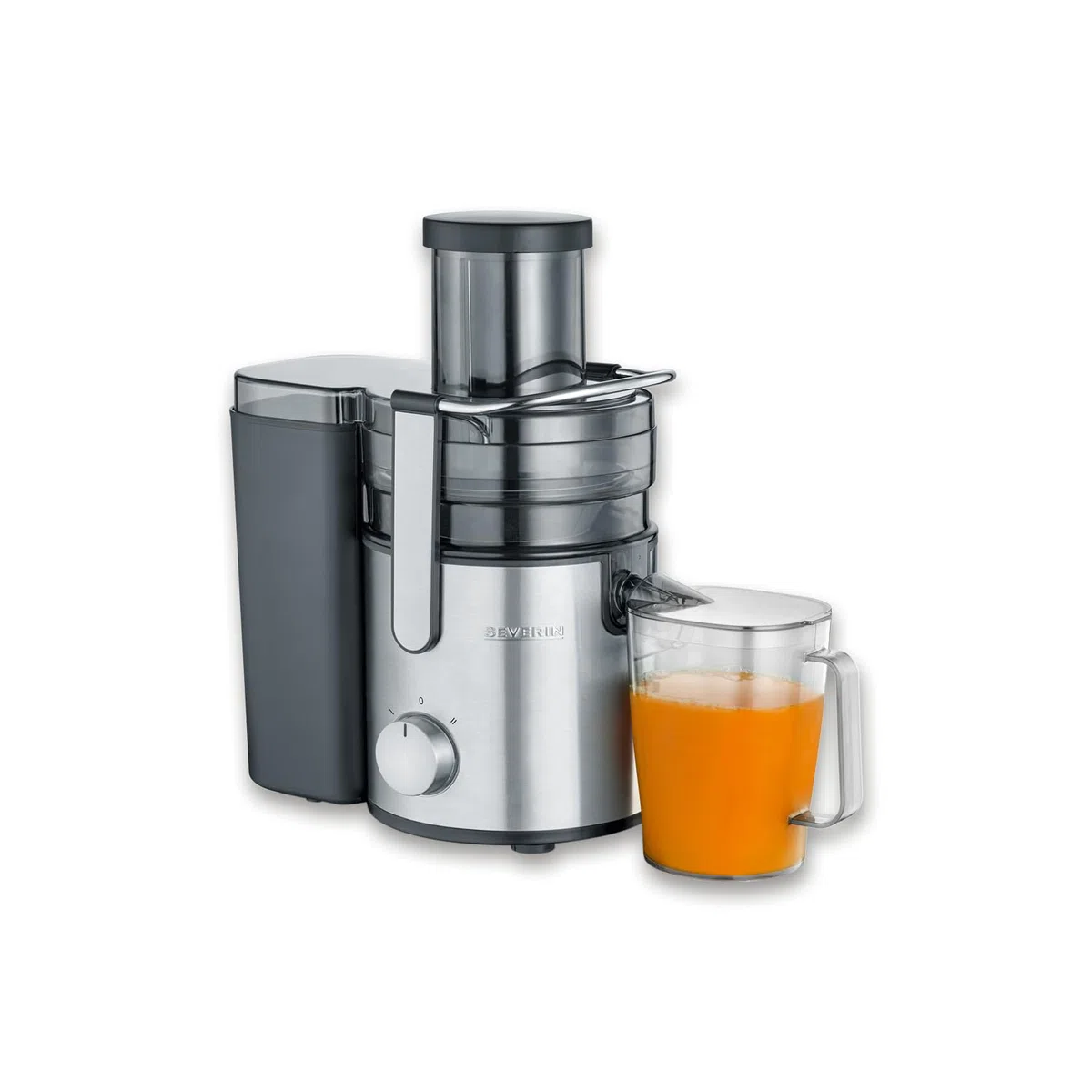 SEVERIN Centrifugeuse 800 W 1,1 L ES 3570 Noir Inox
