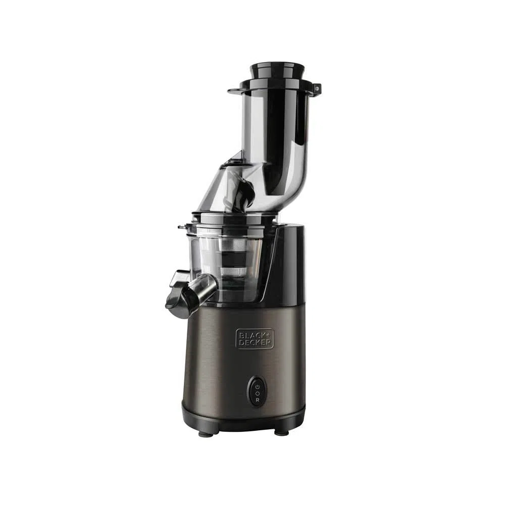BLACK+DECKER BXJE200E Extracteur de jus 200W 70 tours/min Inox