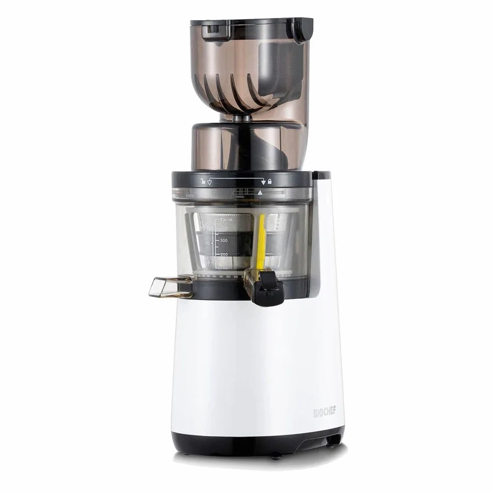 BioChef Atlas Whole Slow Juicer Extracteur de Jus - Blanc
