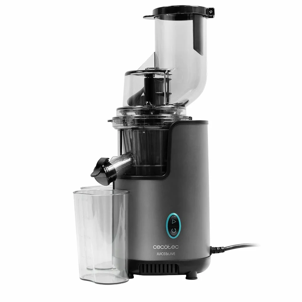 Cecotec Extracteur de jus par pression à froid Juice&Live 1500 Pro 250 W, tube XL fruits légumes entiers 2500 EasyClean